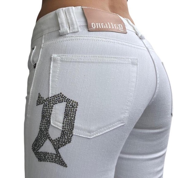 John Galliano Jeans Vintage Galliano By John Galliano White Jeans Poshmark